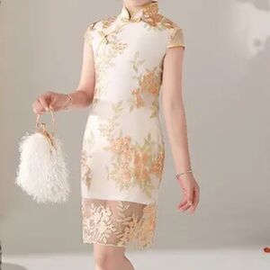 Boutique girls Cheongsam dress